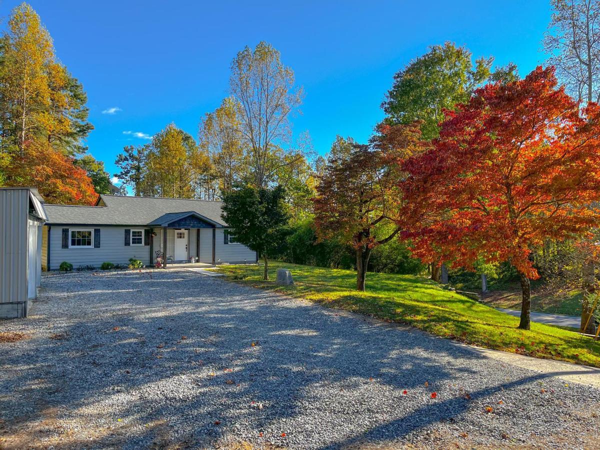 Private Peaceful House Near Lake Lure Chimney Rock Rutherfordton Eksteriør bilde